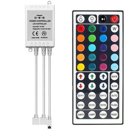 

wofedyo Home Decor 600 Rgb Remote Strip Control Led Light Ir Key 10M 3528 Tape+44 Smd String Led Light