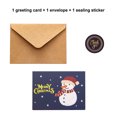 thumbnail image 4 of Kearding 10 unidades de sobres de tarjetas impresas de dibujos animados de felicitación de Navidad, juego de cumpleaños, invitaciones de Type2 NO2, 4 of 6