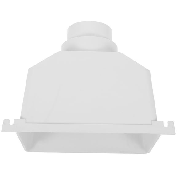 Beaupretty PVC Rainwater Gutter Connector White for Pipes Easy to Install