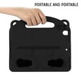 thumbnail image 3 of Dteck with Screen Protector Case for Apple iPad 9th Generation 10.2" (2021),Shockproof Kids Safe Light Weight Handle Kickstand iPad 8th/7th Gen 10.2" Case EVA Foam Protective Cover,Black, 3 of 5