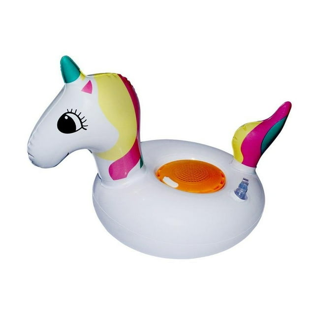 ANX Audio - Wireless Bluetooth Speaker, Floating for Pool or Bathtub, Air Pump Included, Unicorn