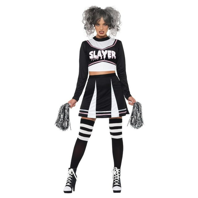 Fever Déguisement Gothique de Pom-Pom Girl pour Femmes