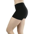 thumbnail image 3 of ToBeInStyle Women's Cotton-Spandex Blend 12" Outseam Shorts, 3 of 3