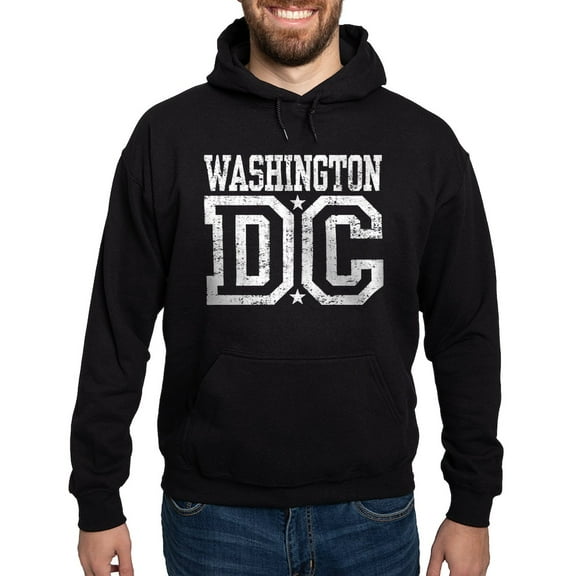 CafePress - Washington DC Hoodie (Dark) - Pullover Hoodie, Classic, Comfortable Hooded Sweatshirt