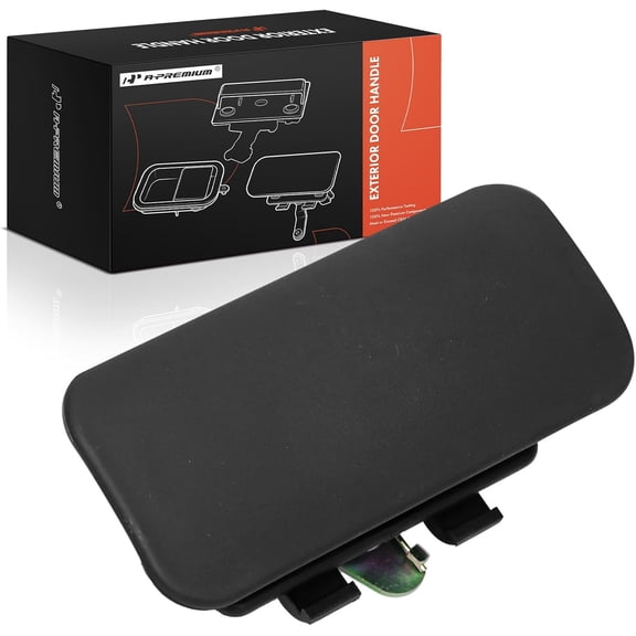A-Premium Rear Left Driver Side Exterior Door Handle Compatible with Ford Transit 2007-2014, Textured Black, Replace# YC15-V26601-AN
