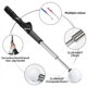 thumbnail image 5 of Toystoory Corrector de postura de entrenador de oscilación de palo de práctica, accesorio de equipo deportivo de tamaño compacto, Golf Azul, 5 of 6