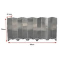 thumbnail image 2 of Folding Camping Windscreen, 10 Aluminum Outdoor Wind, Lightweight with Storage Bag, 2 of 8
