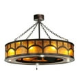thumbnail image 3 of Meyda Tiffany 138522 Mission Hill Top 44" Wide 5 Blade Indoor / Outdoor Ceiling Fan -, 3 of 4