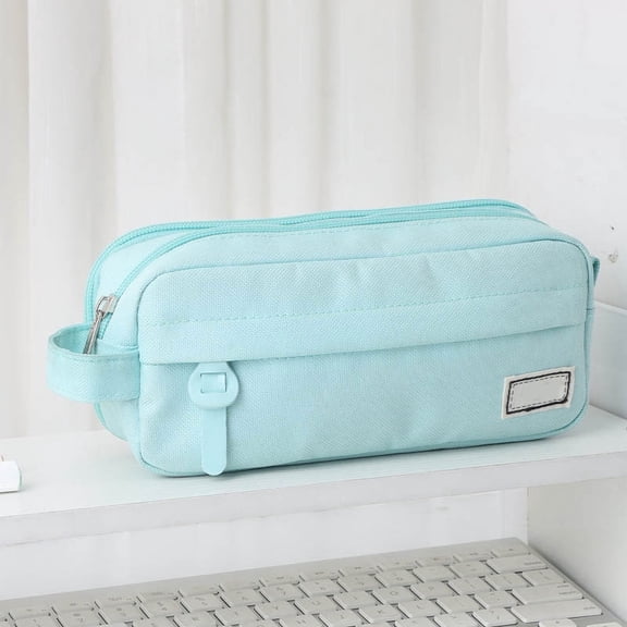 Yyuenw Big Capacity Pencil Case Large Pencil Bag,Pen Case,Dirt-resistant Pencil Case,Functional Pencil Case,Colored Soft Lightweight Versatile Stationary