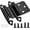 Matte Black-50 Pack, variant on Brushed Nickel 60 Pack Cabinet Hinges, 1/2 Inch Overlay Self Closing Flush Mount For Kitchen Cabinet Doors