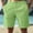 Navy, variant on Gspmoly Mens Shorts Casual, Men'S Linen Solid Color Shorts Summer Fashion Outdoor Shorts Daily Breathable Straight Leg Shorts Gym Shorts Men Weekly Deals White S