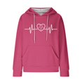 thumbnail image 3 of Cameland Hauts pour Femmes Manches Longues Automne Hiver Sweat à Capuche Pull Confortable, 3 of 3
