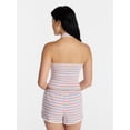 thumbnail image 3 of No Boundaries Pride Striped Halter Tank Top, Women's XXS-XXL, 3 of 5