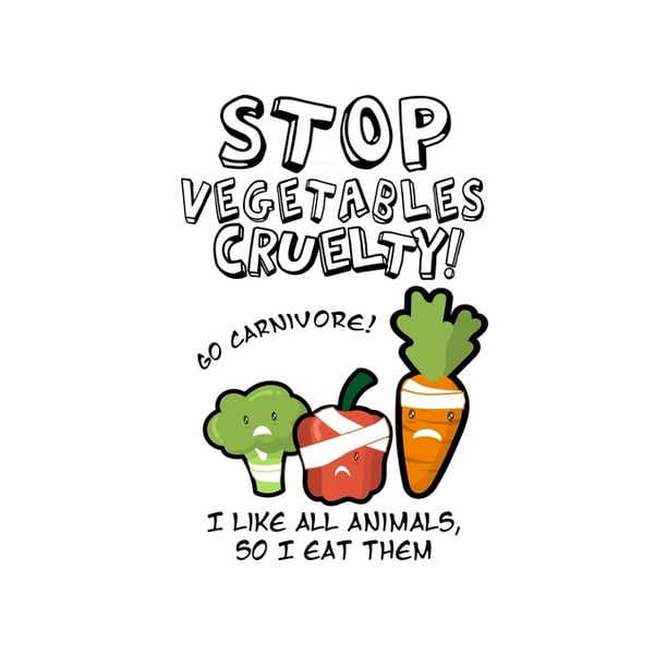 Notizbuch Vegetarier Veganer Gem Se Fleisch Lustig Geschenk 1 Seiten 6x9 Ca A5 Liniert Walmart Com Walmart Com