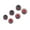 Gray+Red, variant on Yucurem 3 Pairs(6pcs)l M S Silicone in Ear Ear Tip Ear Sleeve for Kz Earphones(black)