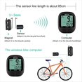 thumbnail image 3 of Ordenador para Bicicleta, Resistente Al Agua, con Cable, Velocímetro, Odómetro, Cronómetro y Pantalla LED para Exteriores., 3 of 5