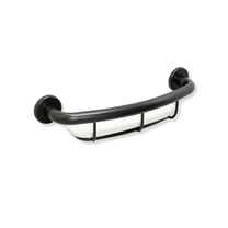 Shelf Grab Bar for Bathroom Shower Tub Kitchen Safety Aid/304 Stainless/Oil Rubbed Bronze/18" x 5.5"
