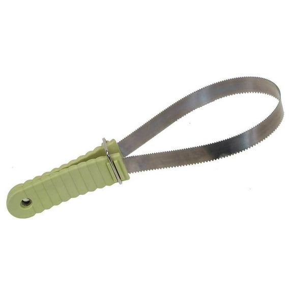 Dog Grooming Dual Shedding Blade Loop Undercoat Dematting Pro Groomers Tool 10"