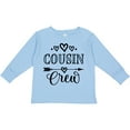 thumbnail image 3 of Inktastic Cousin Crew Girls Long Sleeve Toddler T-Shirt, 3 of 5