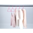 thumbnail image 6 of REGALWOVEN 30 Pack Clothes Hangers, Plastic Coat Hangers, and General Space Saving Clothes Hangers for Closet, Clothing, Coats, Pants, or Shirts Pink, 6 of 6