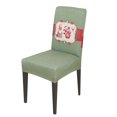 thumbnail image 1 of Sumhomie Christmas Printed Short Dining Chair Slipcover Cover, 1 of 2