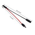 thumbnail image 2 of Cerrxian 50 Cm 10 Awg Sae A Macho Y Hembra Adaptador 10 Awg Cable Con Conector Sae Para Panel Solar Rv, 2 of 5