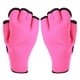 thumbnail image 2 of Guantes de entrenamiento de natación para niños impermeables con dedos palmeados para un mejor agarre, color rosa, mediano, 2 of 8