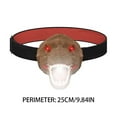 thumbnail image 2 of Dinosaur Shaped Kids Headlamp with Realistic Starry Light - LED Night Light for Camping and Outdoor Adventures, 2 of 7