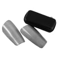 thumbnail image 3 of 2 uds espinilleras de fútbol equipo de fútbol accesorios de fibra de carbono, protección de espinilleras, protectores de entrenamiento de fútbol para S, 3 of 8