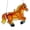 D, variant on Horse Suncatcher Window Decor, 2D Acrylic Stained Glass Style Hanging Ornament with Chain, Light Filtering Sun Catcher for Indoor Outdoor Patio Garden and Equestrian Themed Home Accent