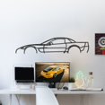 thumbnail image 5 of LaModaHome 2002 Corvette C5 Z06 Metal Silhouette Wall Art, 5 of 5