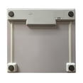 thumbnail image 5 of Báscula de baño digital Taylor de plataforma ancha, báscula para peso corporal, báscula de alta precisión, funciona con pilas, compatible con FSA y HSA, mide hasta 226 kg (500 lb), color gris, 5 of 5