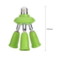 thumbnail image 4 of Encendiendo Lámpara Base de 3 en 1 E27 a E27 divisor de enchufe portaLED (verde) Likrtyny Para estrenar, 4 of 4