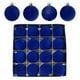 thumbnail image 4 of Bolas decorativas navideñas, 16 bolas navideñas de terciopelo, bolas flocadas para árbol de Navidad, bolas de plástico, adornos colgantes decorativos de Navidad, decoración para árbol de Navidad de 2,, 4 of 6