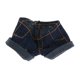 thumbnail image 5 of 1/12 Pantalones cortos vaqueros elegantes e informales para cosplay, disfraz de moda retro, pantalones cortos sexys azul, 5 of 9