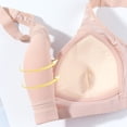 thumbnail image 6 of Levmjia Womens Bras Wireless Comfortable Support No Underwire Solid Color Full Coverage for Middle Aged Plus Size Nylon Soft Everyday Wear, 6 of 6