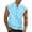 Light Blue, variant on JTieacloth High Neck Tops for Men Men's Sleeveless Tank Top Casual Breathable Comfortable Loose Fit Button Down Summer Workout Gym Outdoor Hiking