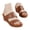 Black, variant on Sandals for Women Platform Wedges Heels Casual Soft Slip on Shoes Open Toe Chunky Pumps