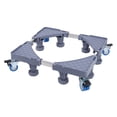 thumbnail image 1 of 4 Soportes Para Refrigerador, Base Móvil, Plataforma Rodante Para Muebles Ajustable Con 8 Pies Fuertes, 4 Ruedas De Bloqueo Para Lavadora, Lavadora, Secadora, Refrigerador, 1 of 7