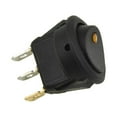 thumbnail image 2 of 4Pcs DC12V Waterproof ON/OFF Car Round Rocker Dot LED Light Toggle Switches, 2 of 6