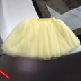 thumbnail image 4 of Coerni Toddler Baby Girls Layered Tutu Skirt Dance Tulle Skirts Tiered Ballet Skirt Carnival Birthday Parties Christmas Skirts, 4 of 4