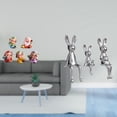 thumbnail image 2 of 5 Figuras Familiares De Conejo, Dios De La Fortuna, De Resina, Para Mesa, Decoración De Escritorio, Animal Rico, Para Dormitorio, Año Nuevo, 2 of 8
