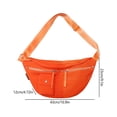thumbnail image 3 of Bolsa de pecho unisex Accesorios de deportes al aire libre de nylon multifuncional (naranja), 3 of 6