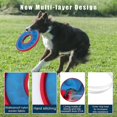 thumbnail image 3 of Disco volador para mascotas, juguete ligero para perros, platillo volador flotante para perros pequeños, medianos y grandes (2 unidades), 3 of 5