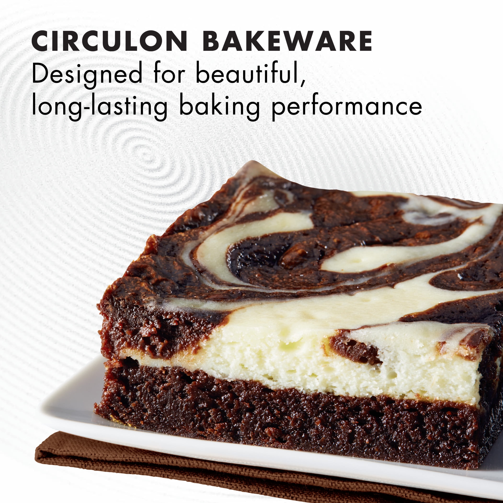 Circulon Nonstick Bakeware Nonstick Baking Pan / Nonstick Cake Pan, Round -  9 Inch, Brown