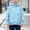 33# Light Blue, variant on Girls Oversized Hoodies Fleece Pullover Sweatshirts Kids Fashion Casual Outfits Fall Winter Clothes Hot Pink 5-6Y