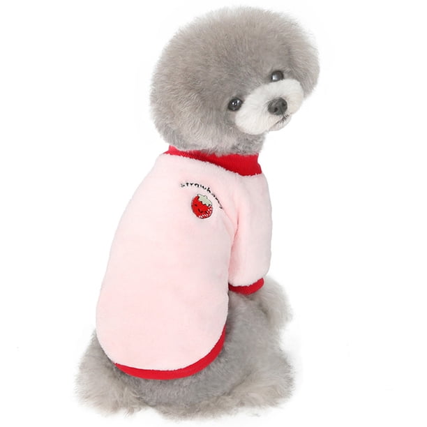 Ropa de abrigo para mascotas de otoño e invierno, ropa para mascotas, suéter de dos piernas para perros, suéter de fruta para mascotas MFZFUKR xxl
