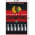 thumbnail image 4 of NHL Chicago Blackhawks - Champions 23 Wall Poster, 22.375" x 34", 4 of 5