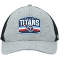 thumbnail image 2 of Men's '47 Heathered Gray/Navy Tennessee Titans Motivator Flex Hat, 2 of 4