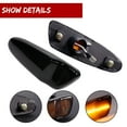 thumbnail image 3 of 2 Pack Smoked Lens Amber LED Front Park Side Marker Lights for 00-05 for Toyota Celica -, 3 of 3